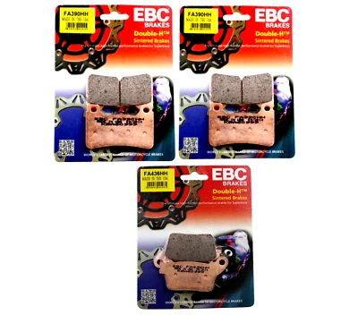 ПОДХОДИТ ДЛЯ ПЕРЕДНИХ И ЗАДНИХ дисковых тормозных колодок HONDA CBR 1000 RR FIREBLADE 2006–2020 EBC - Изображение 1 из 2