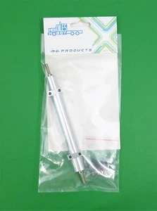 120mm Alloy Axles for 1:14 RC Hercules Semi Trailers Silver for dual wheels. - Picture 1 of 2