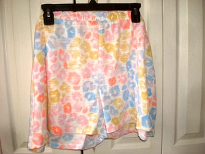Pantalones Cortos de Pijama Damas Multicolor Talla Grande (12-14) NUEVO - Imagen 1 de 1