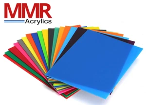 COLOURED Acrylic Perspex Sheet Panel (BEST-Price) (Up to 20% OFF) FREE POSTAGE - Picture 1 of 41