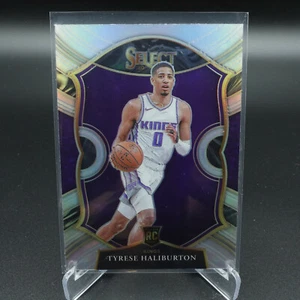 2020-21 PANINI SELECT NBA TYRESE HALIBURTON ROOKIE SILVER PRIZM CARD #72 - Picture 1 of 2