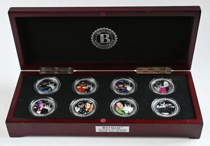 Batman Serie de TV Clásica Prueba 8 Monedas Colección (Bradford Exchange Como Nuevo) - Imagen 1 de 5