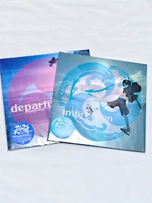 Samurai Champloo Music Record Nujabes Departure impression 12" Vinyl LTD 2LP Set - Image 1 of 4