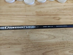 New Tour Issue Diamana WB WhiteBoard 63 S Stiff Driver shaft Mitsubishi Chemical - Picture 1 of 4
