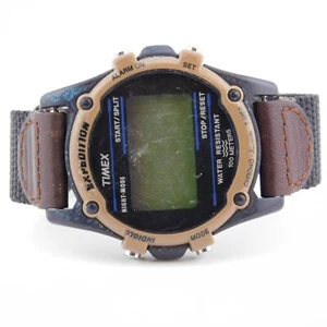 Timex Expedition Indiglo Alarm Chrono Quartz Digital Men's Watch New Battery - Picture 1 of 9