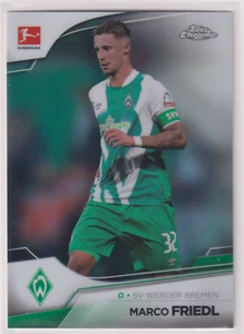 2022-23 Topps Chrome Bundesliga Marco FRIEDL #20 REFRACTOR Werder Bremen SP - Bild 1 von 2