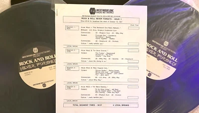 10/19/87 ROCK & ROLL NEVER FORGETS: LOU REED, EL&P, LITTLE FEAT, JEFF BECK, CCR Foto 1 de 2