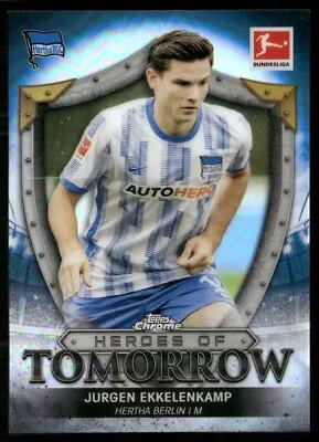 2021-22 Topps Chrome Bundesliga - Heroes of Tomorrow #HT-JE Jurgen Ekkelenkamp - Image 1 of 2