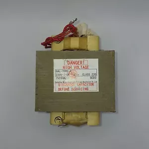 High Voltage Microwave Transformer 230 - 240V 50Hz Class 220 75244XB-1 - Picture 1 of 2