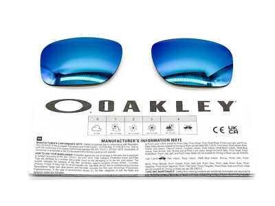 2 Oakley Brillengläser Holbrook 9102 F2 PRIZM saphire 2 Wechselgläser Neu