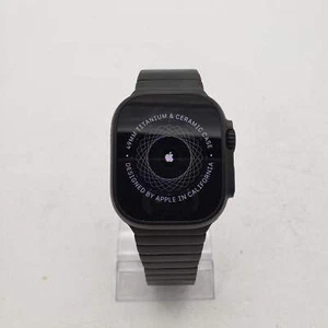Unlocked Apple Watch Ultra 2 49MM Space Gray Titanium MX4T3LW/A - Photo 1 sur 5
