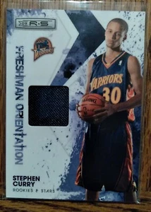 2009 STEPHEN CURRY ROOKIES AND STARS FRESHMAN ORIENTATION JERSEY ROOKIE SP/299 - Picture 1 of 7