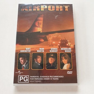 Airport (DVD, 1970) PAL Region 2&4 (Burt Lancaster, Dean Martin, George Kennedy) - Image 1 of 4