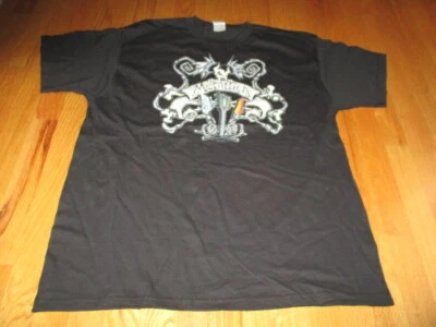 2008 METALLICA Guitars (XL) T-Shirt James Hetfield Kirk Hammet Robert Trujilo - Image 1 of 4