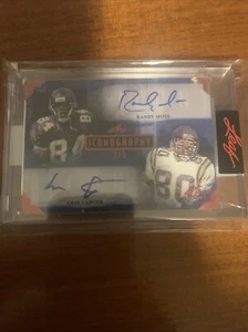 Randy Moss Chris Carter Iconography Auto 2/5 - Picture 1 of 2