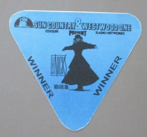 Stevie Nicks satin cloth backstage pass sticker Triangle Rock A Little WINNER ! - Picture 1 of 1
