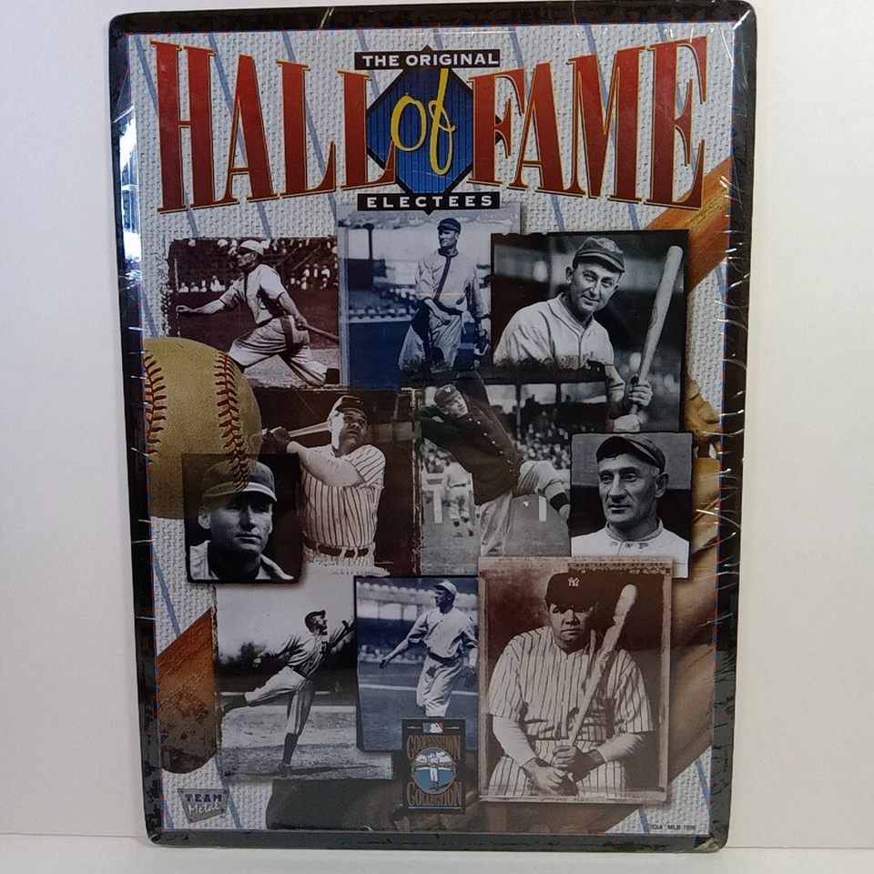 New 1996 Hall Of Fame Electees Orginal Baseball Cooperstow Collection Metal Sign - Image 1 of 4