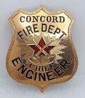 Incredible Ensemble Gold Silver Fire Badges ca 1850-1890 from Concord NH