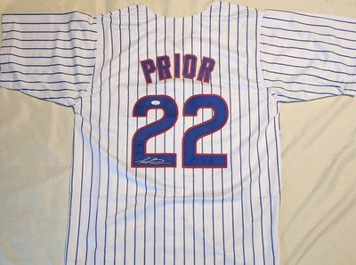 Mark Prior signed Custom Jersey autograph certified size XL - Image 1 of 2
