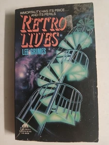Retro Lives by Lee Grimes---1993 PB--acceptable/ex library - Picture 1 of 7