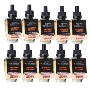 10 Bath & Body Works Wallflowers MAHAGONI KOKOSN Raumduft Duft Nachfüllpackungen - Bild 1 von 2