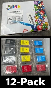 12-Pack LC51/970/1000 Inkjet Cartridge Fit/For Brother 665CW 685CW 845CW 885CW + - Bild 1 von 13