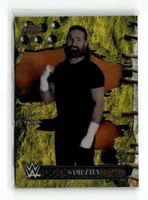 Sami Zayn 2025 Topps Chrome WWE Cactus Jack Gold Refractor 18/50 [xxd - Image 1 of 2