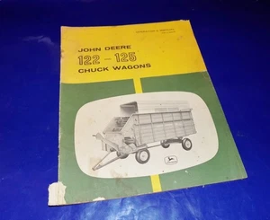 Manual de operador de vagones portabrocas John Deere 122 y 125 OM-C16605 - Imagen 1 de 3