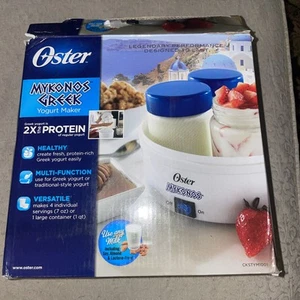 NEU OSTER MYKONOS GRIECHISCHER JOGHURTBEREITER - OPEN BOX MODELL # CKSTM1001 - Bild 1 von 4