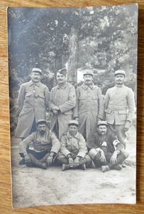 Altes Portrait Foto gefangene Franzosen französische Soldaten 1915 - Bild 1 von 2
