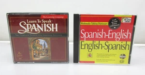 Learn To Speak Spanish The Learning Company Pro One Talking Dictionary CD-ROM - Picture 1 of 5