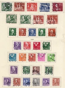 LOTE SUECIA, AÑOS 1938/9, USO - Imagen 1 de 1