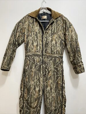 Mono Cabelas DE COLECCIÓN Talla Pequeña Reg Caza Pesca Mono Hombre’s Cepillo Camuflaje Foto 1 de 4