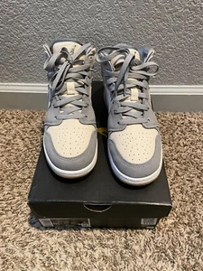Air Jordan 1 Mid SE Coconut Milk Particle Grey Size: 5.5Y / 7W DN4346-100 - Picture 1 of 6