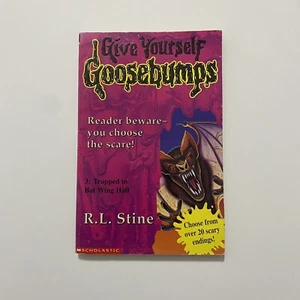 Give Yourself Goosebumps #3 R.L. Stine 1997 Fiction Horror Book Rare UK Edition - Picture 1 of 6