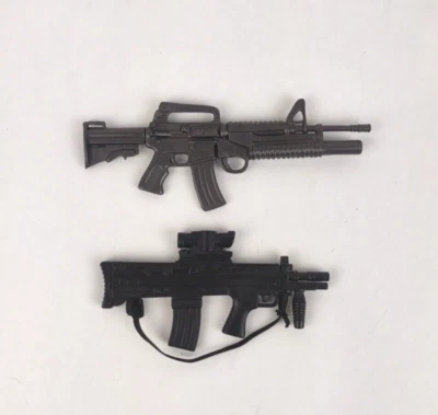 Lote escala 1/6 de 2 rifles armas de fuego militares para figura de acción de 12 pulgadas Foto 1 de 4