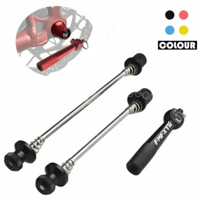 Road Bike Wheel MTB Quick Release Skewers Locking Security Anti Theft Skewer Set - Image 1 of 3