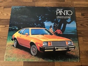 Ford Pinto 1980 20 páginas original folleto de venta de autos catálogo - Imagen 1 de 4