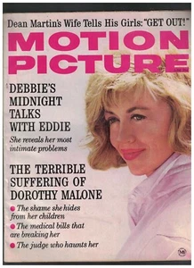 Motion Picture Magazine June 1967 Dorothy Malone Steve McQueen Adam West  - Picture 1 of 2
