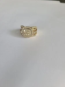 2 carat T.W diamond 10k gold ring size 10 from Zales. Great condition! - Picture 1 of 5