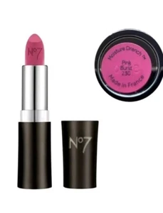 Boots No7 Moisture Drench Lipstick PINK BURST 230 Rare New Unused x1 - Picture 1 of 9