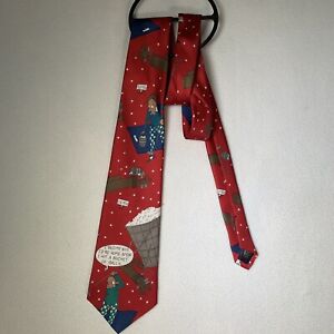 Cravate homme nouveauté Richard L. Torrey cravate banc en soie réchauffeurs humour golf