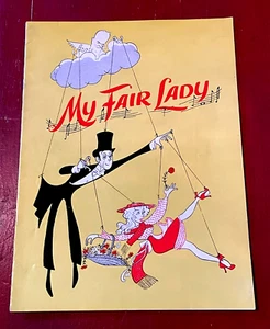 My Fair Lady Souvenir Program Moser Allinson Mark Hellinger Theatre Musical 1961 - Picture 1 of 10