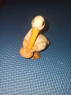 Thun Piccola Cicogna Fagottino Rosa Nascita Battesimo Bimba Bambina Femmina - Immagine 1 di 4