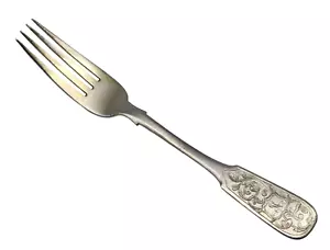 1873 Antique RUSSIAN 84 Silver Luncheon Fork - Picture 1 of 4
