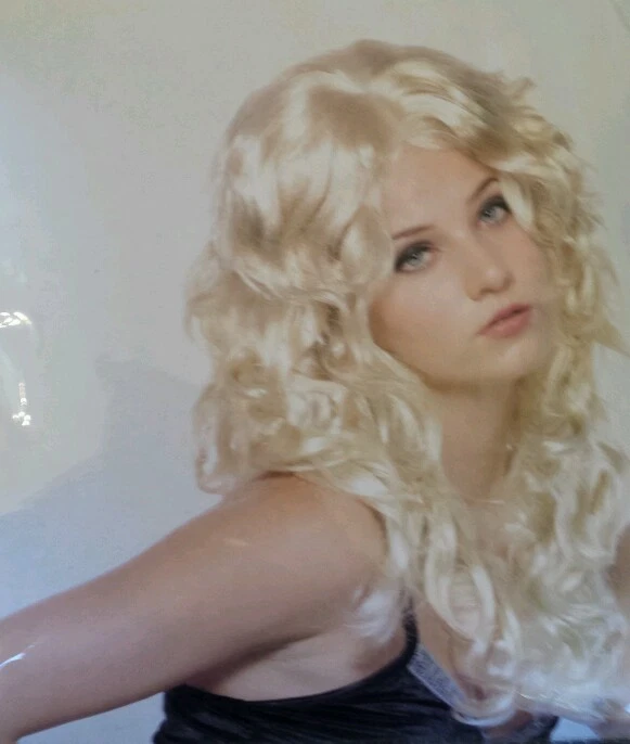 Sexy Curls Blonde Wig Halloween Costume by Alterego - Image 1 of 1