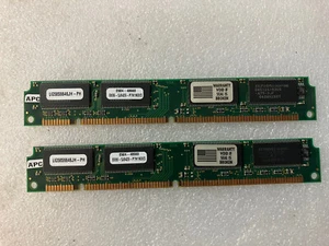 ~(Vintage) 2 PC133 DIMM 128MB RAM UG58S6646JH-PH 0504-48660 8X66-5J6429-P7H1N0XS - Picture 1 of 3
