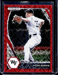 Prizm Draft Picks 2021 Ryan Cusick Red Velocity Prizm Prospect #PDP24 - Imagen 1 de 2