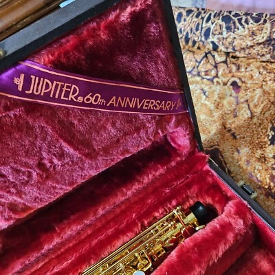 Brand New JAS-767 JUPITER 60TH  Anniversary ALTO SAX COMMEMORATIVE CASE 915099 - Image 1 of 4