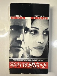 Conspiracy Theory VHS Mel Gibson Julia Roberts - Buy 2 Get One Free - Picture 1 of 4